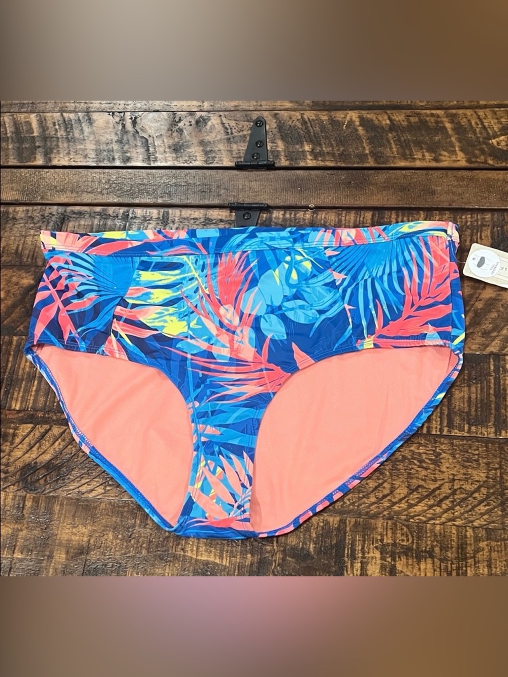 Tropical Print Bikini Bottoms